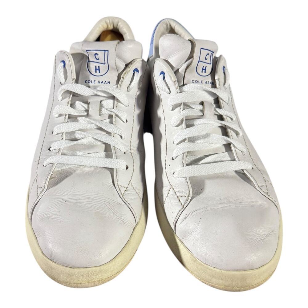 Cole Haan GrandPro Tennis Sneakers White Lace Up Low Top C22584 Men’s Size 9.5 M - Picture 3 of 8